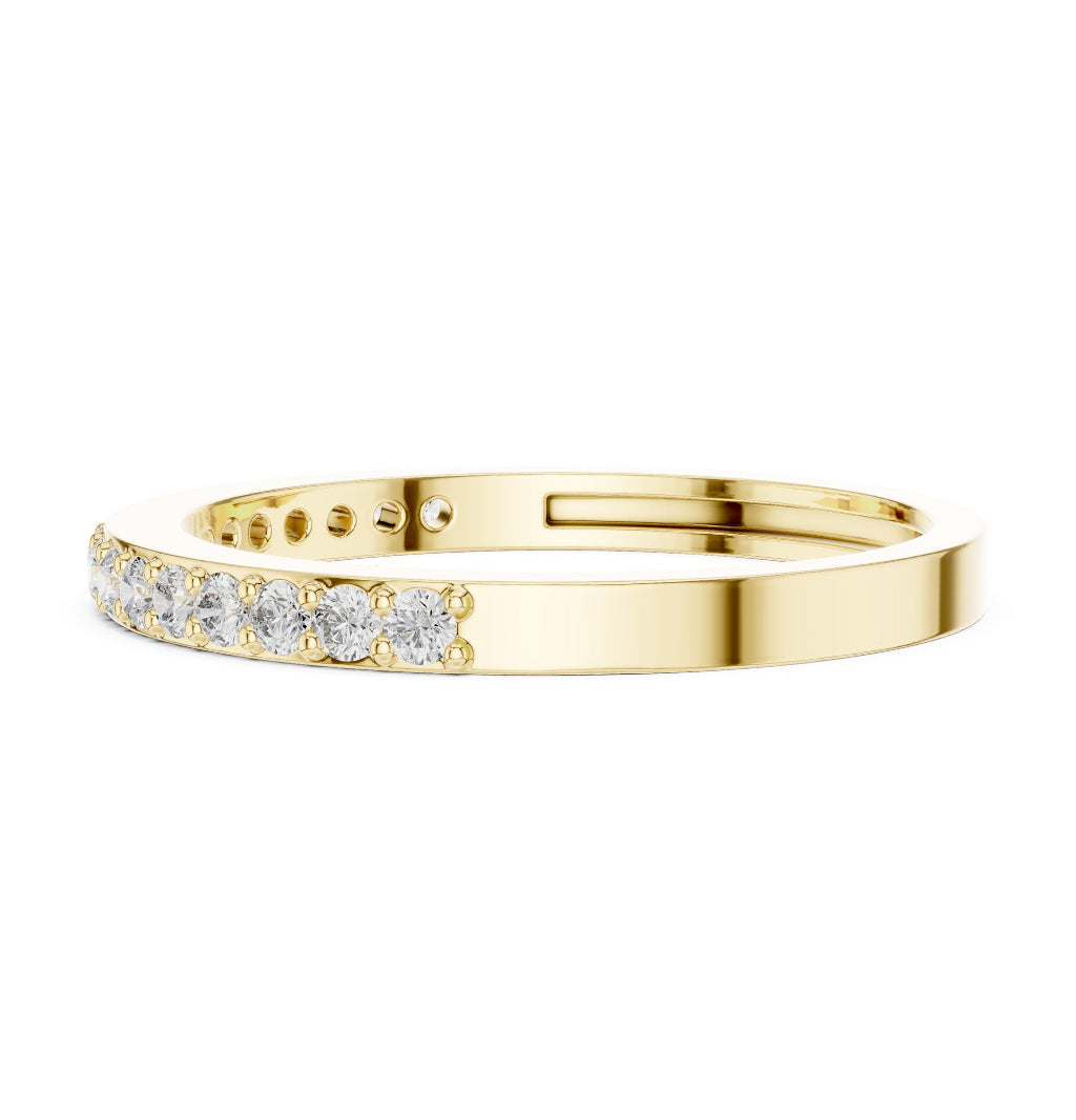 Classic Diamond Line Ring