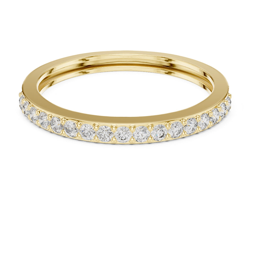 Classic Diamond Line Ring