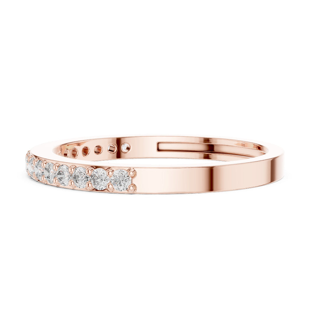 Classic Diamond Line Ring
