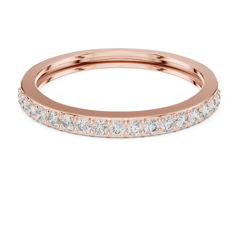 Classic Diamond Line Ring