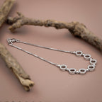 Orbit Circle Diamond Bracelet