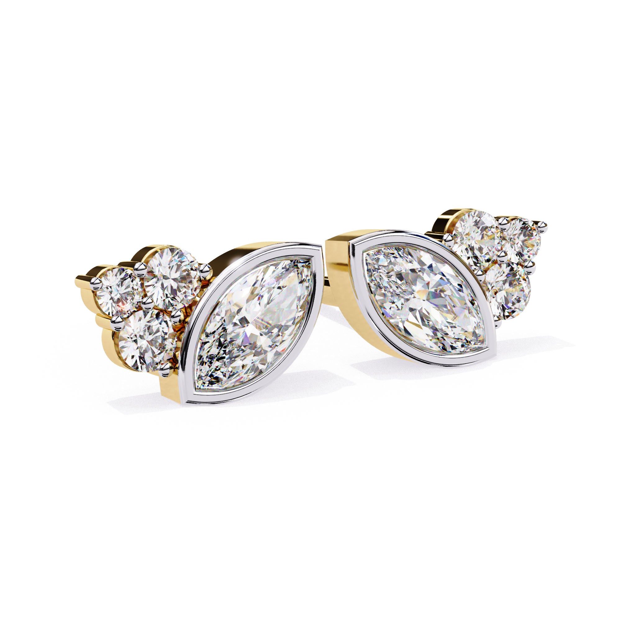 Marquise Royale Diamond Studs