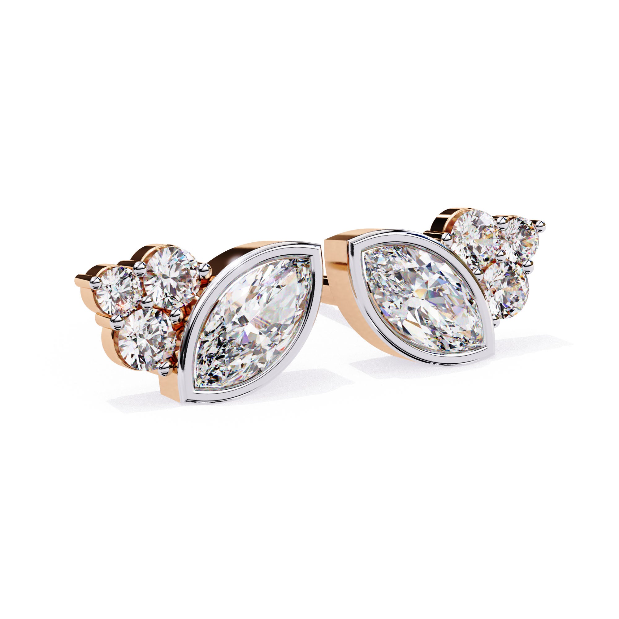 Marquise Royale Diamond Studs