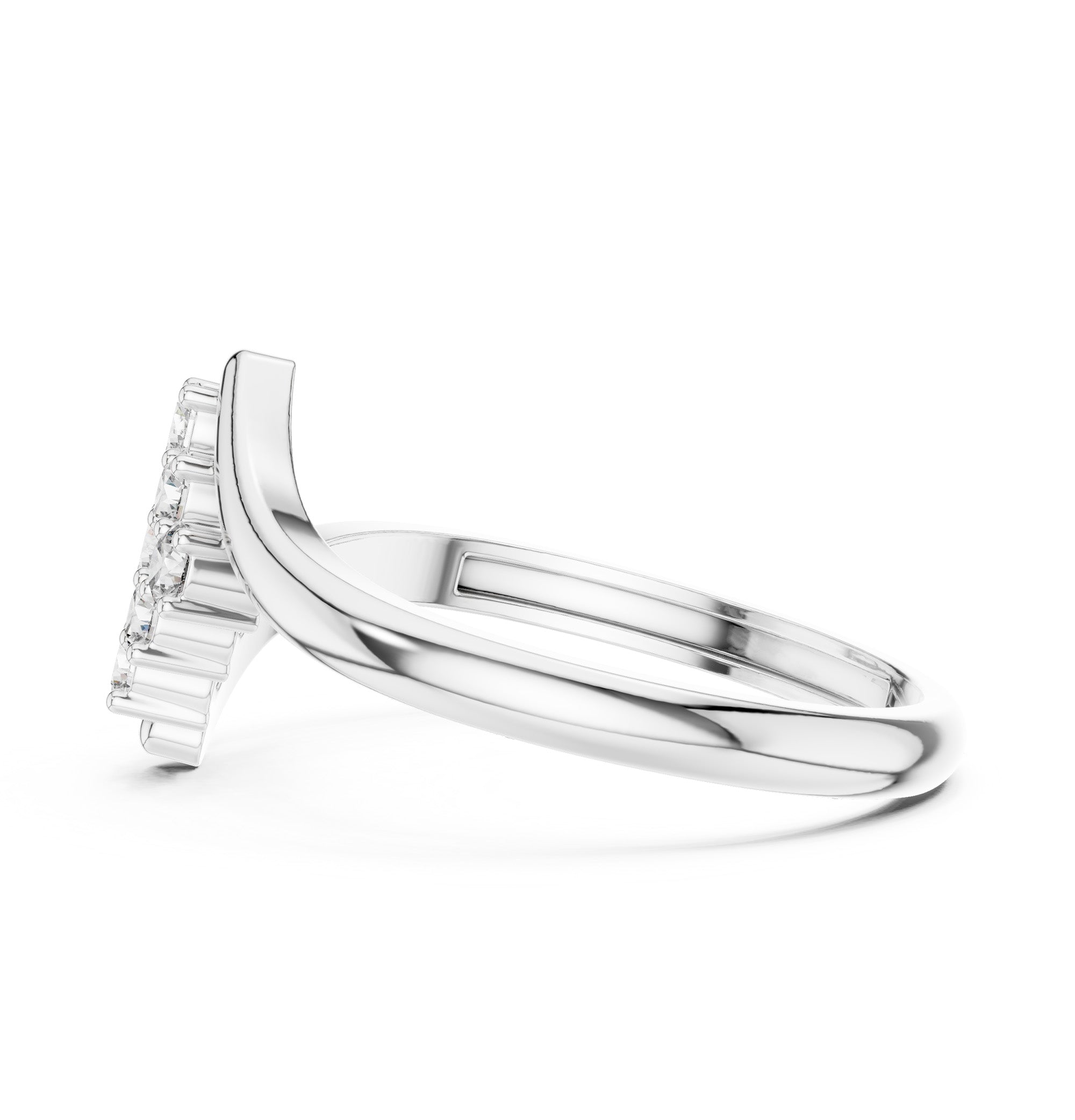 Radiance Floral Diamond Ring