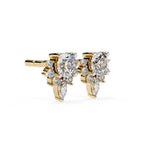 Blossom Diamond Earrings Studs