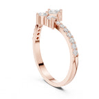 Eleeza Royal Cluster Ring