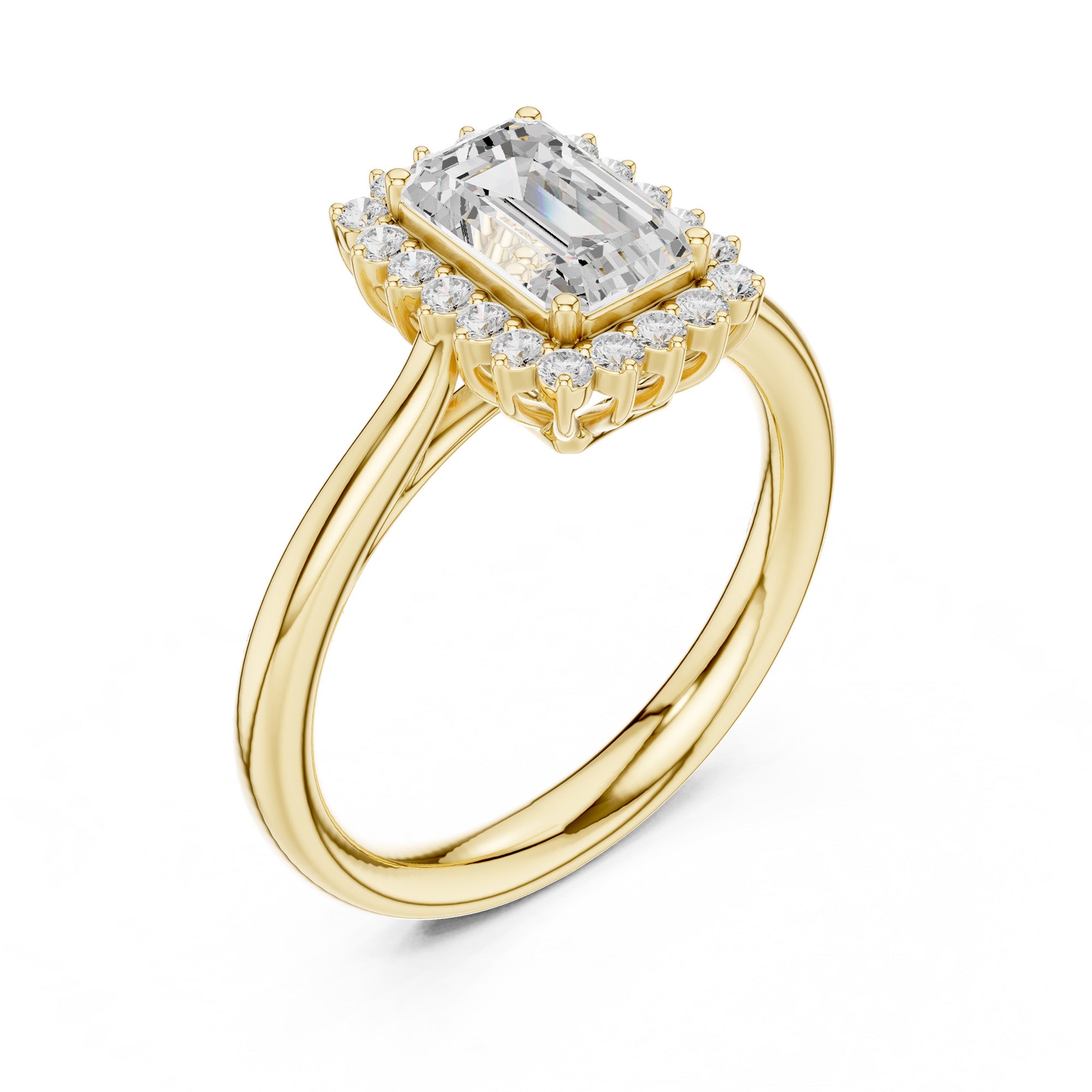 Aurelia Emerald Halo