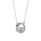 Neina Halo Diamond Pendant