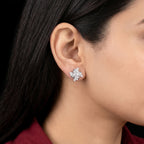 The Vortex Bloom Diamond Studs