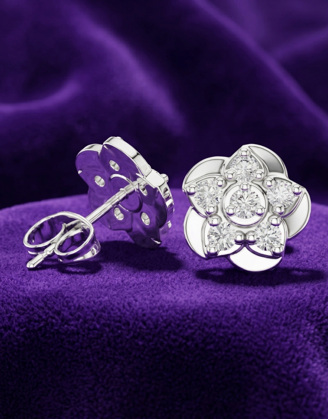 The Primrose Petal Cluster Studs Main image