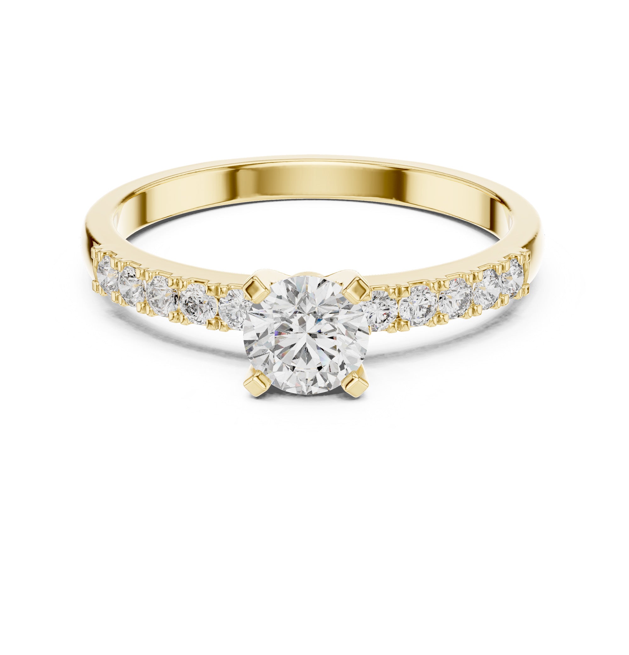 Classical Spark Diamond Ring