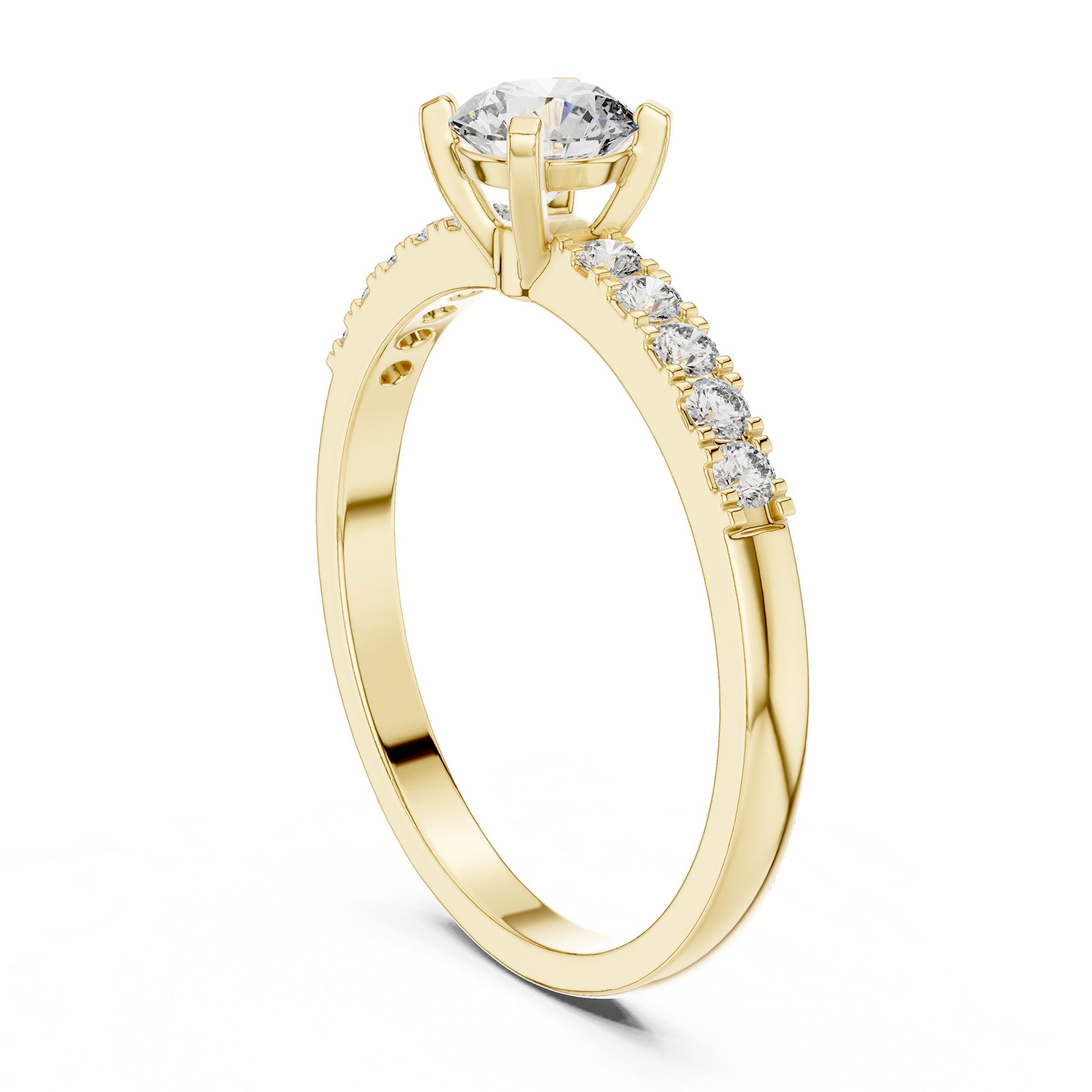 Classical Spark Diamond Ring