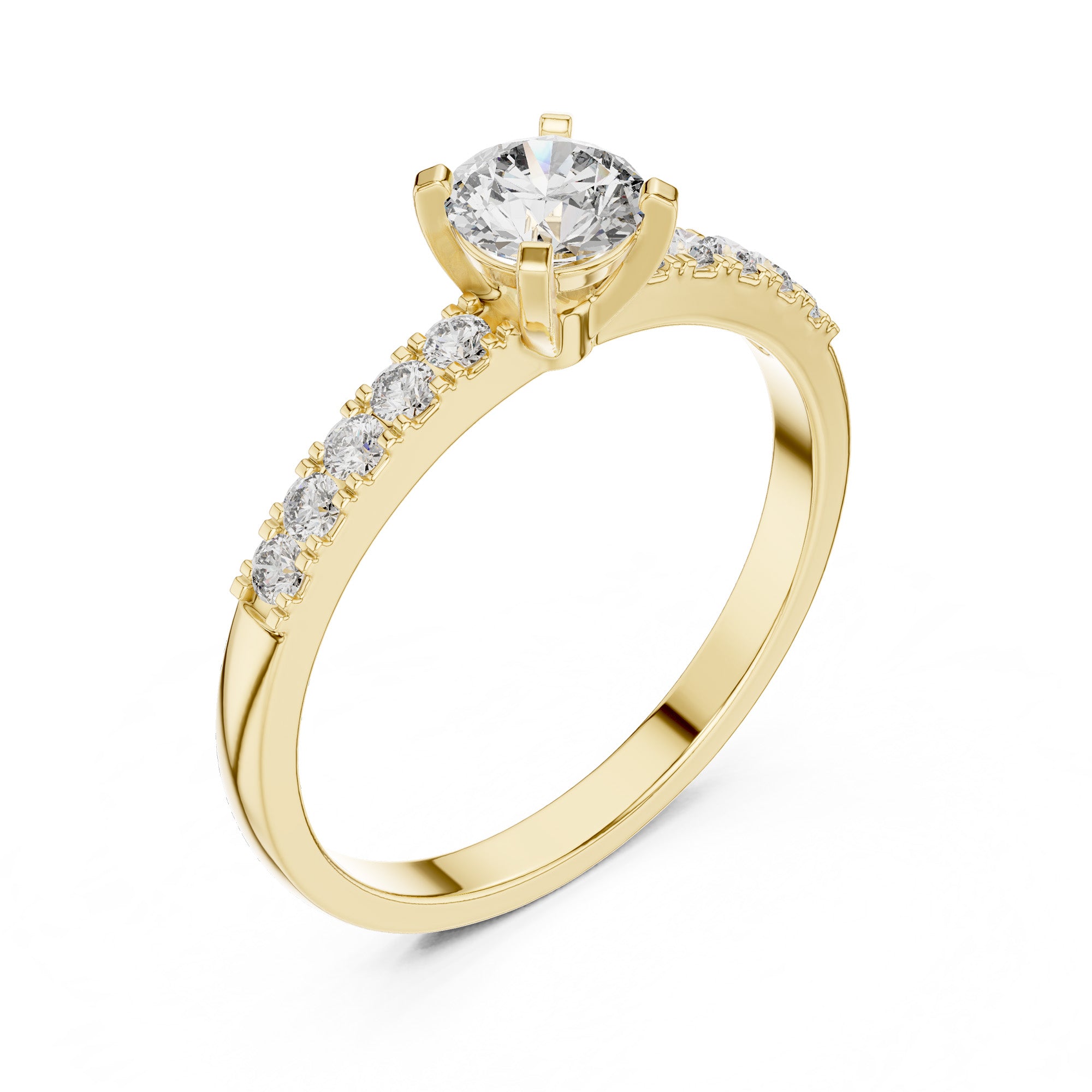 Classical Spark Diamond Ring