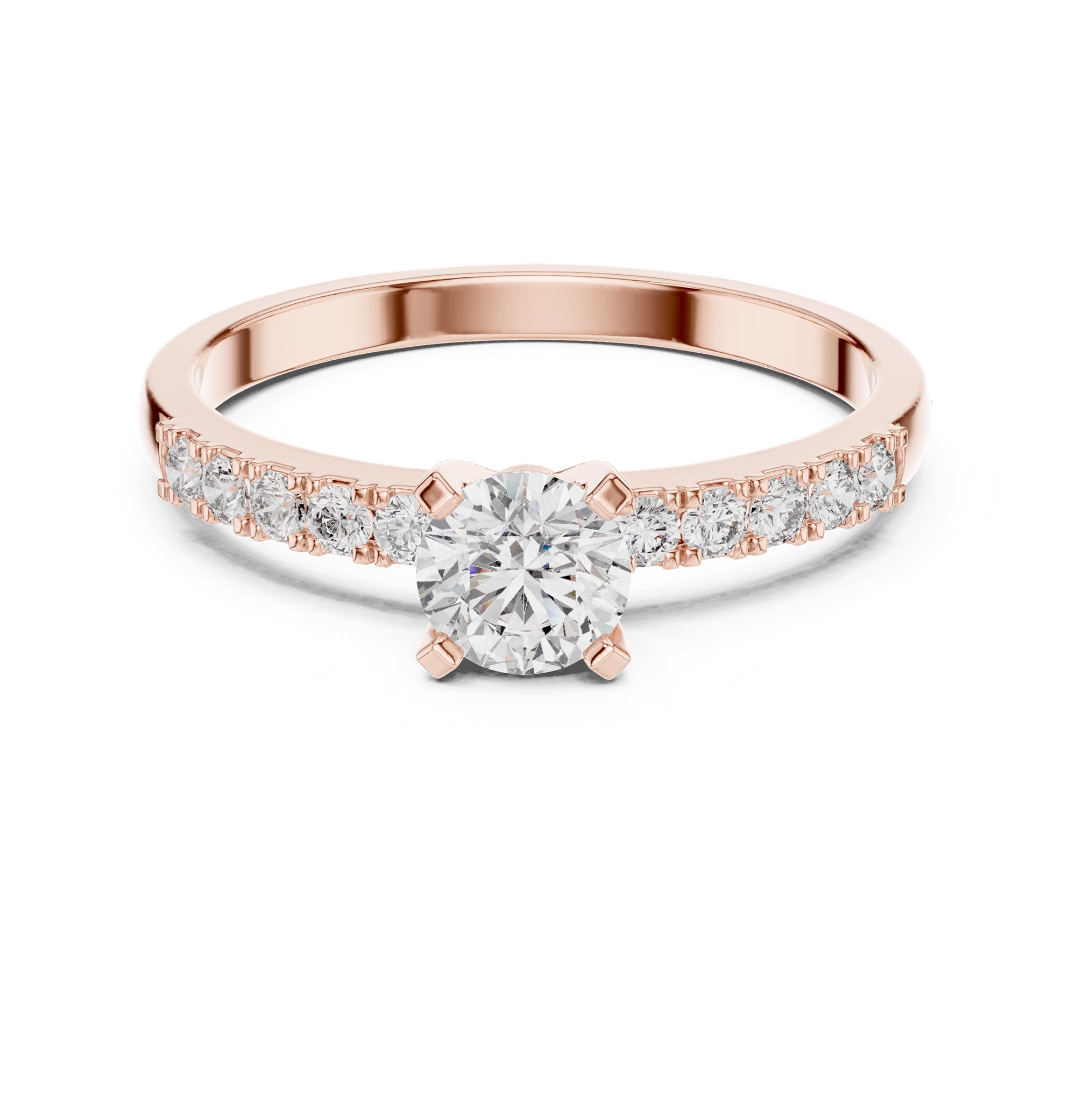 Classical Spark Diamond Ring