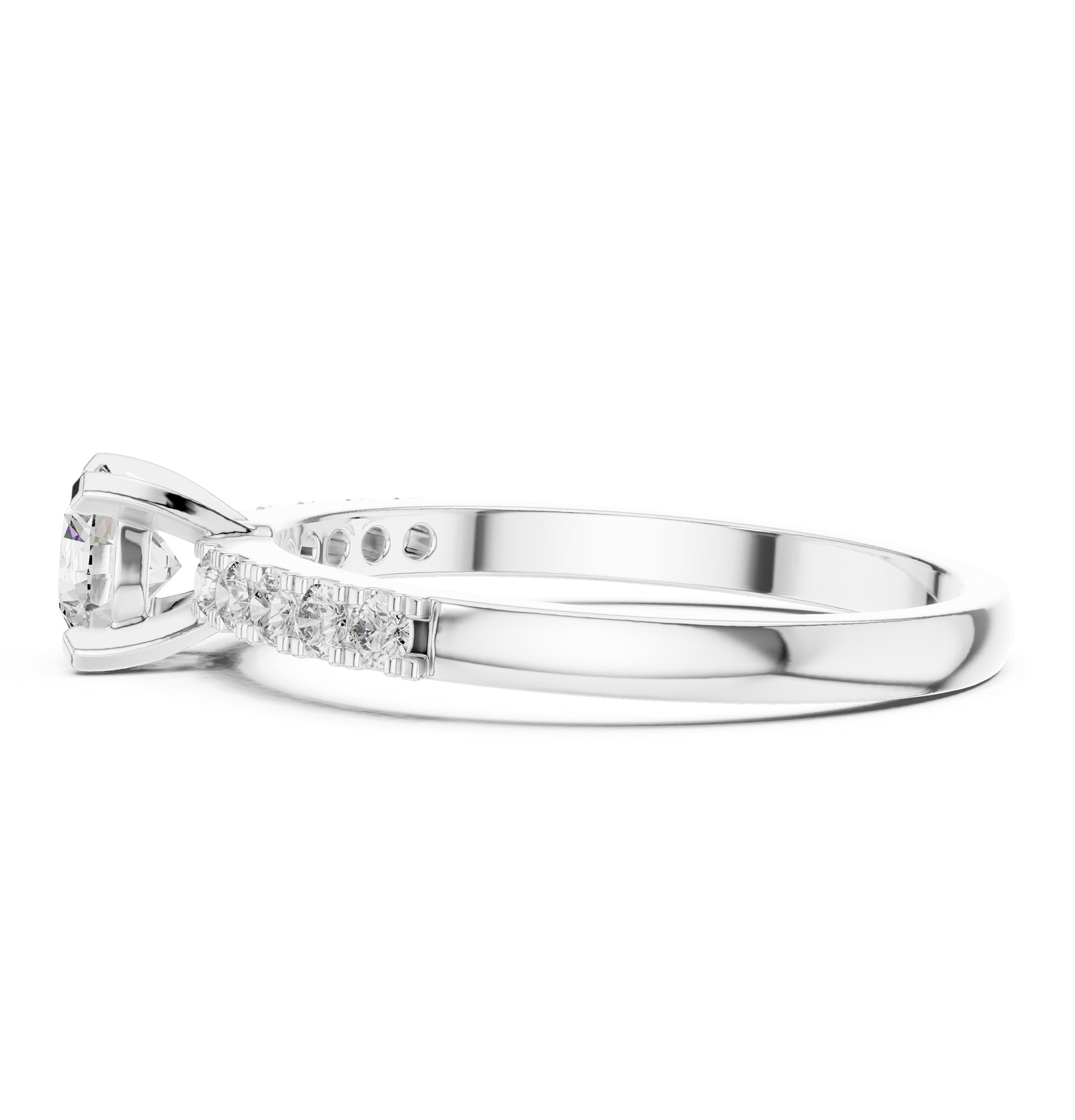 Classical Spark Diamond Ring