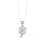 Lucky Clover Sparkle Pendant