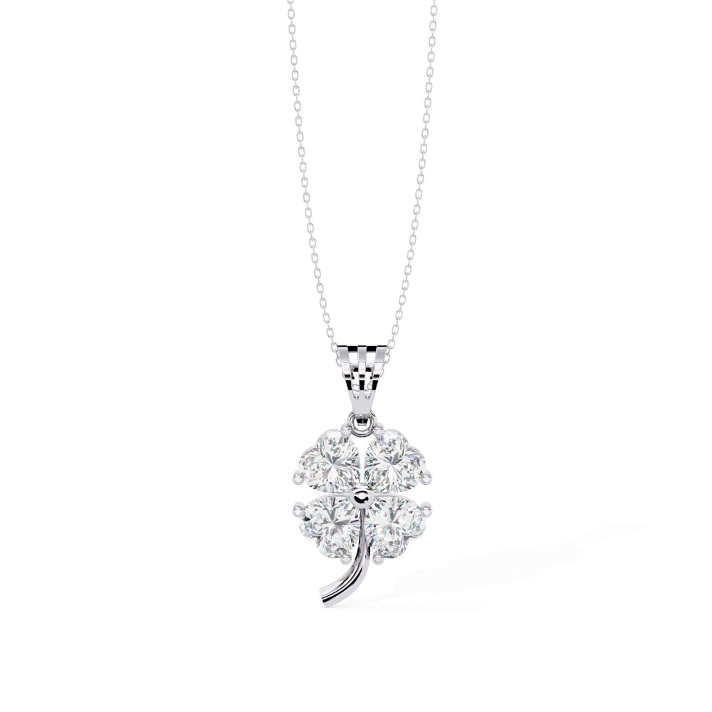 Lucky Clover Sparkle Pendant