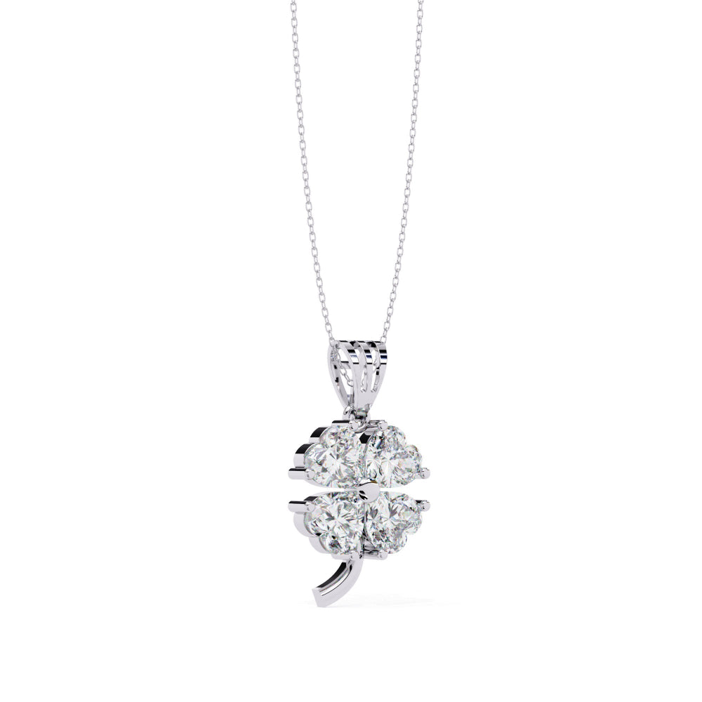 Lucky Clover Sparkle Pendant