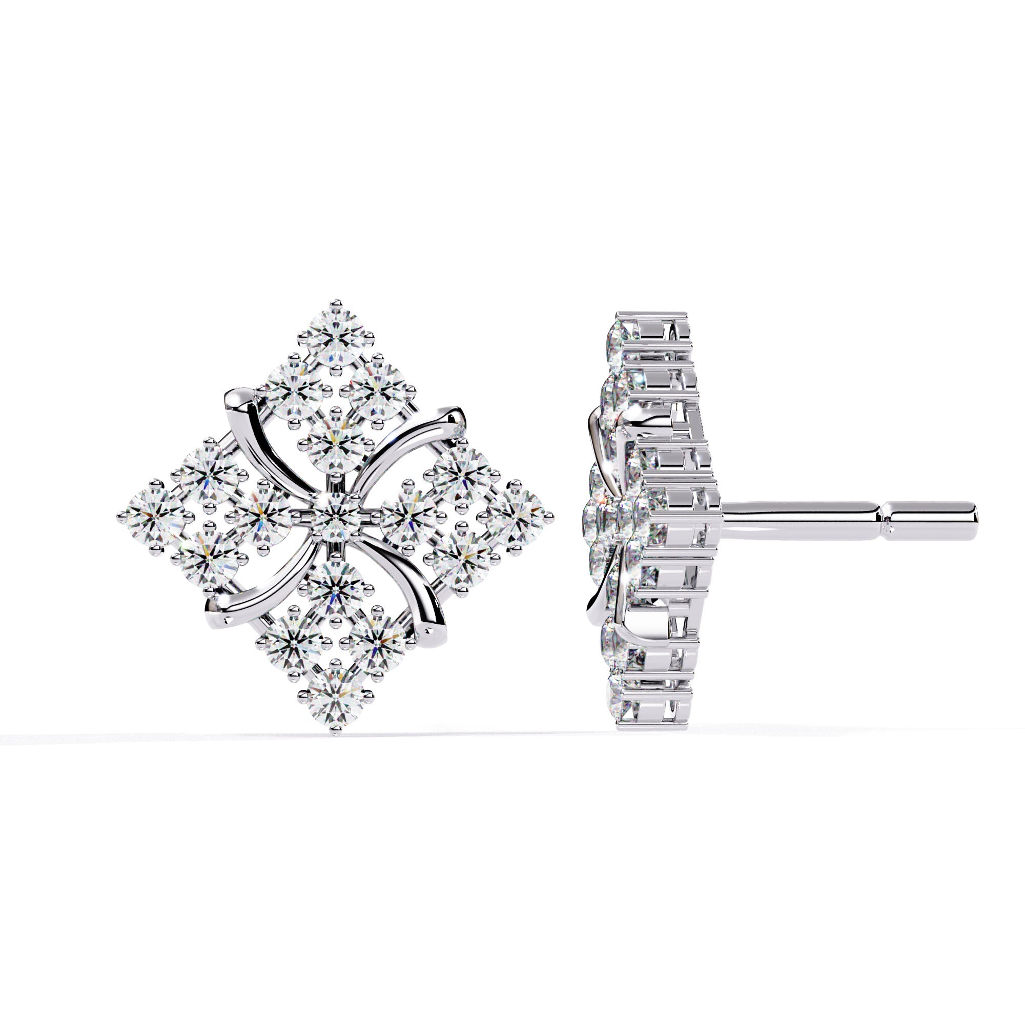 Eivina Luxe Cluster Studs