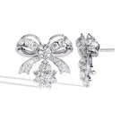 Imperial Sparkle Bow Earrings Studs