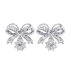 Imperial Sparkle Bow Earrings Studs
