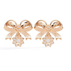 Imperial Sparkle Bow Earrings Studs