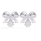 Imperial Sparkle Bow Earrings Studs