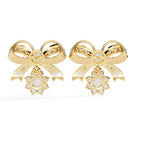 Imperial Sparkle Bow Earrings Studs