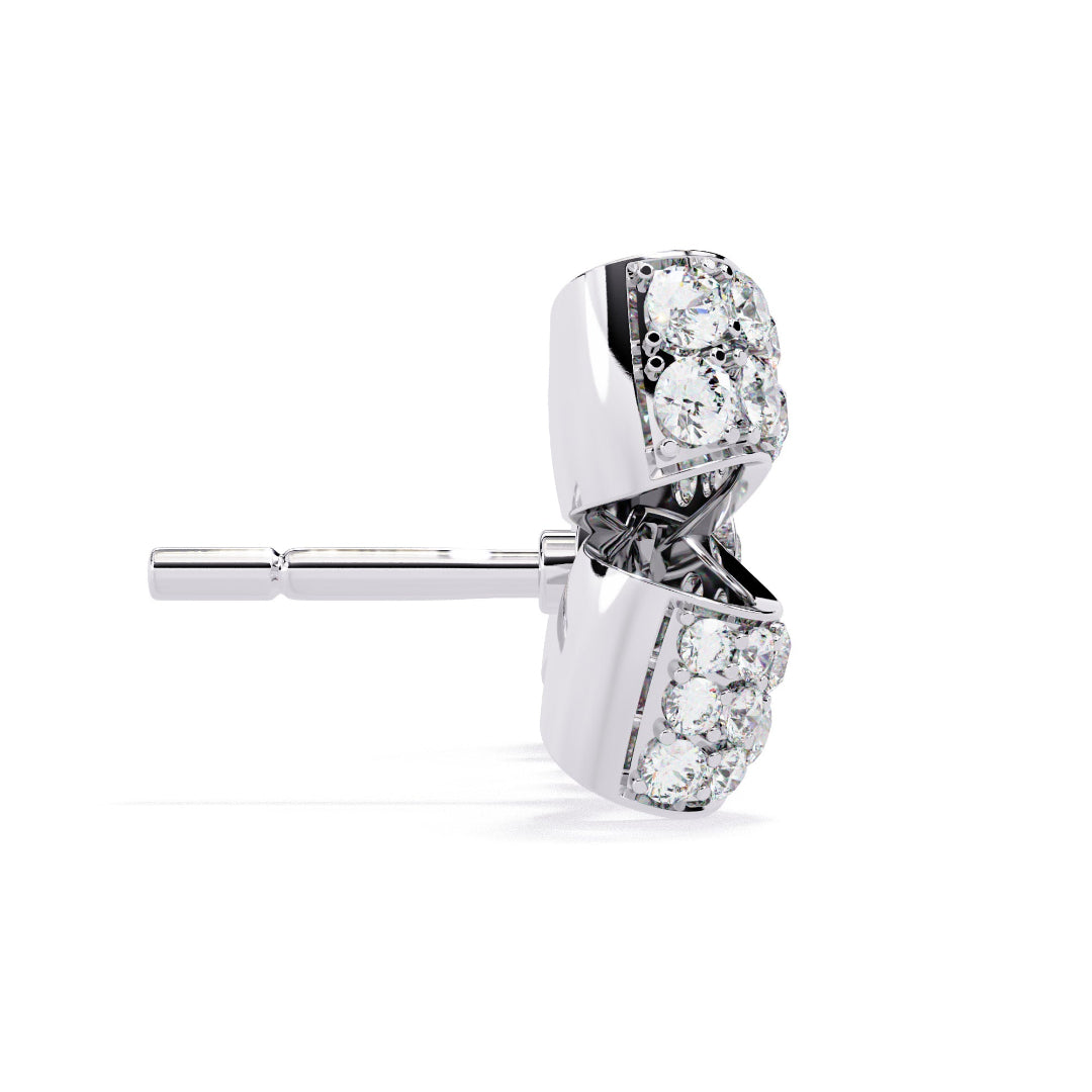 Elysian Spark Bow Earrings