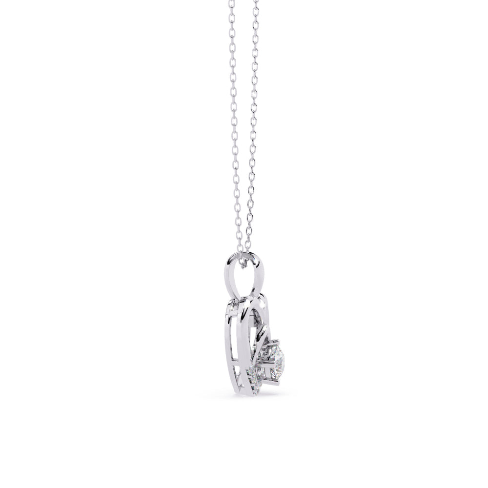 Harmony Heart Diamond Pendant