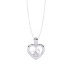 Harmony Heart Diamond Pendant