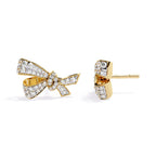 Elysian Spark Bow Earrings