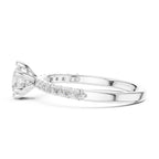 Golden Radiance Engagement Ring