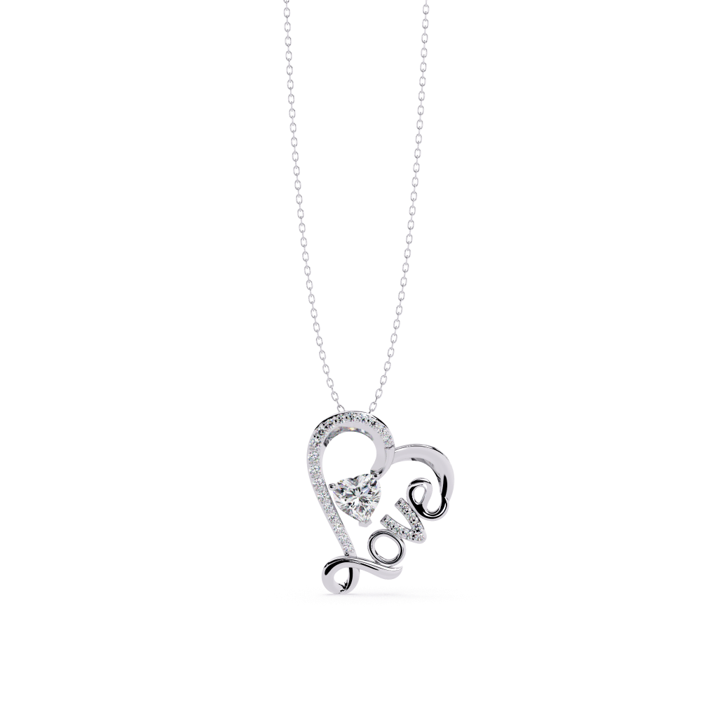 Luxe Love Script Pendant