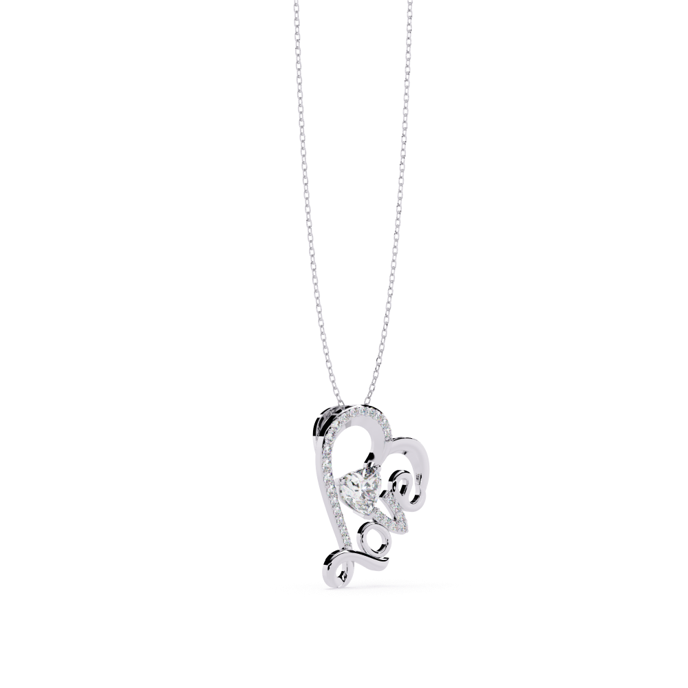 Luxe Love Script Pendant