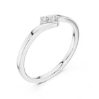 Twin Flame Diamond Ring