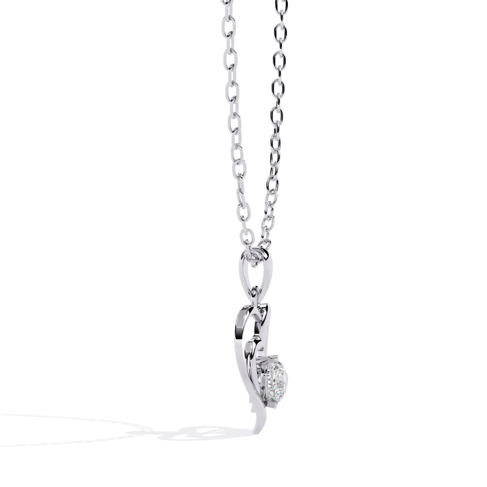 LoveGlow Diamond Heart Pendant
