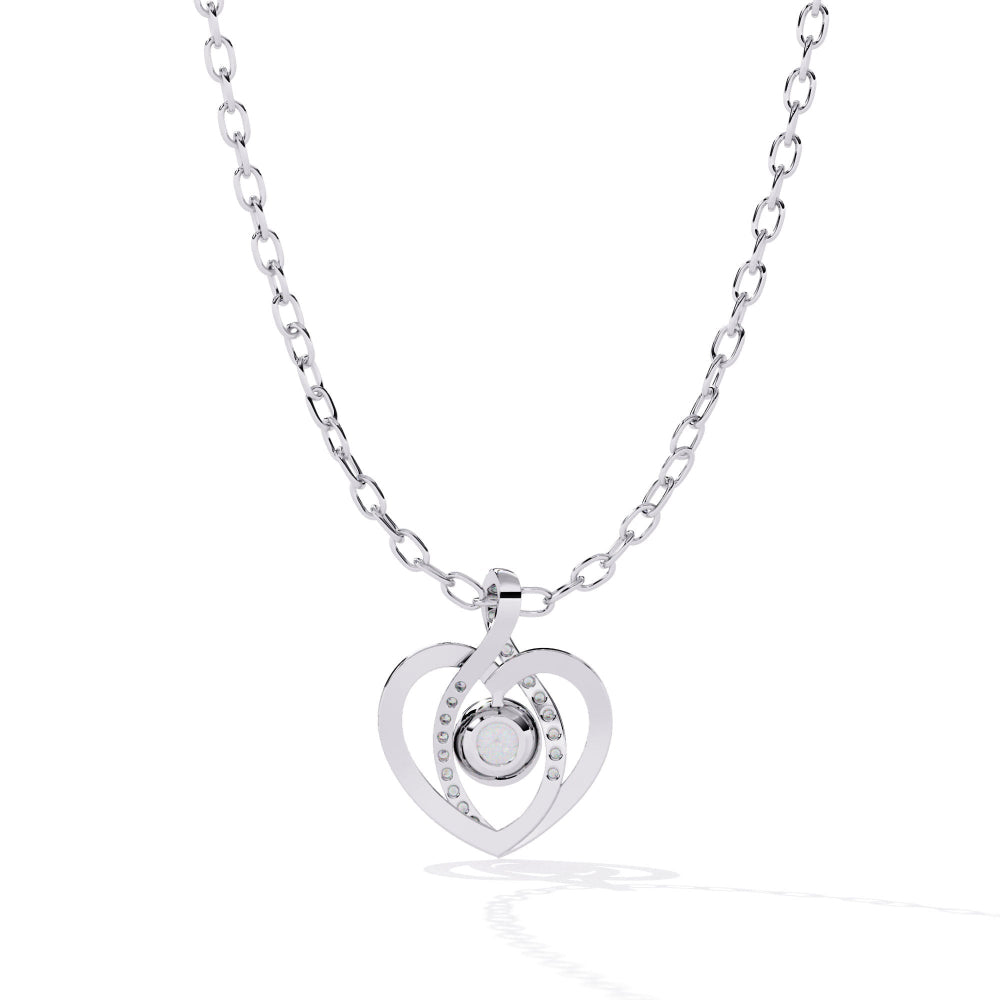 Florance Love Twist Pendant