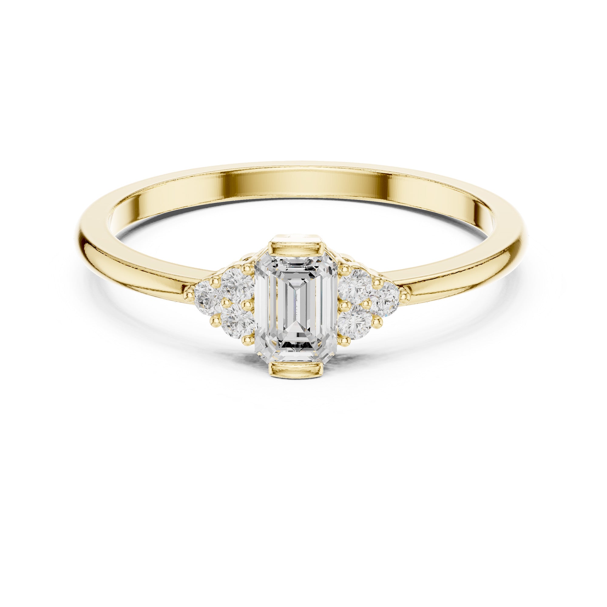 Evanca Emerald Grace Ring