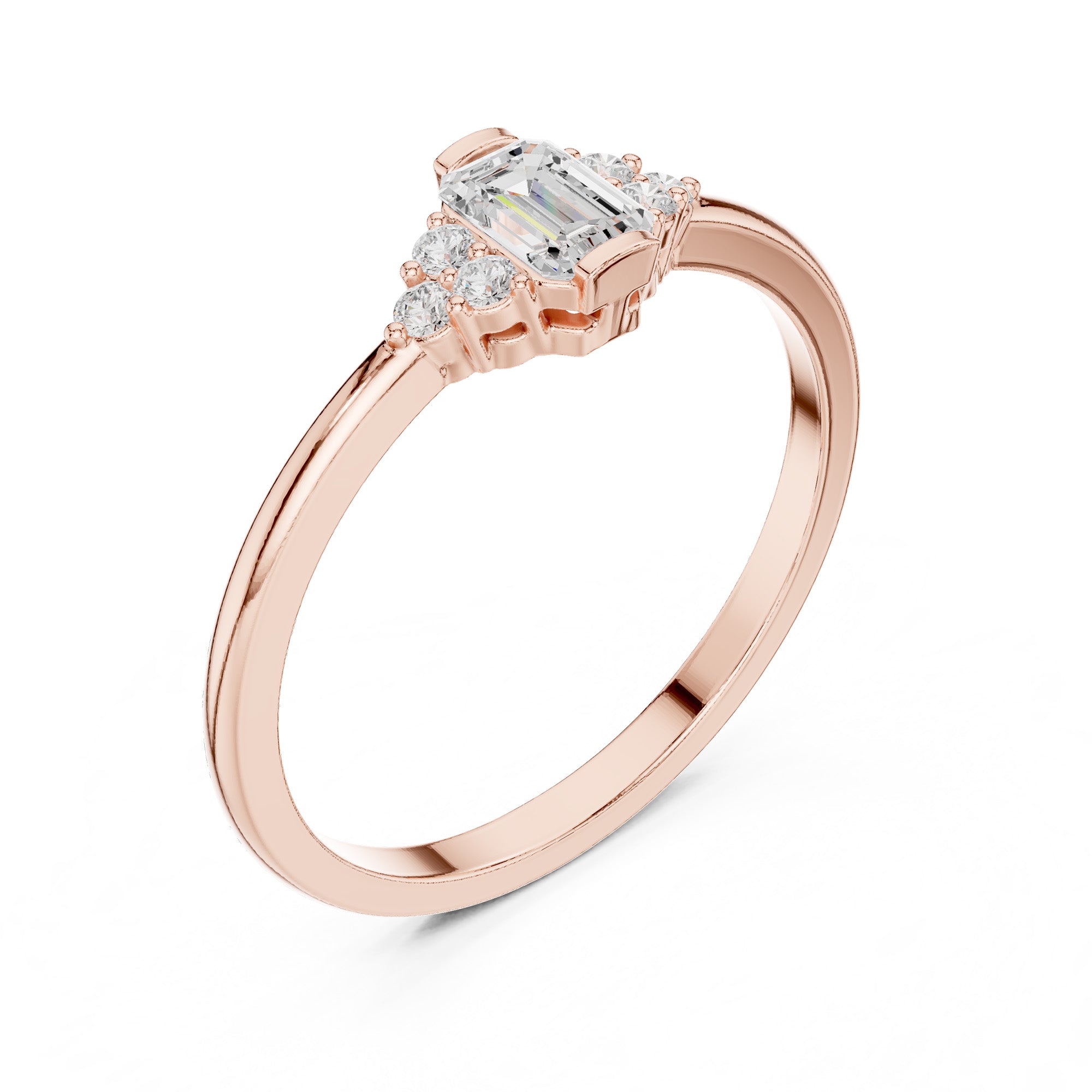 Evanca Emerald Grace Ring