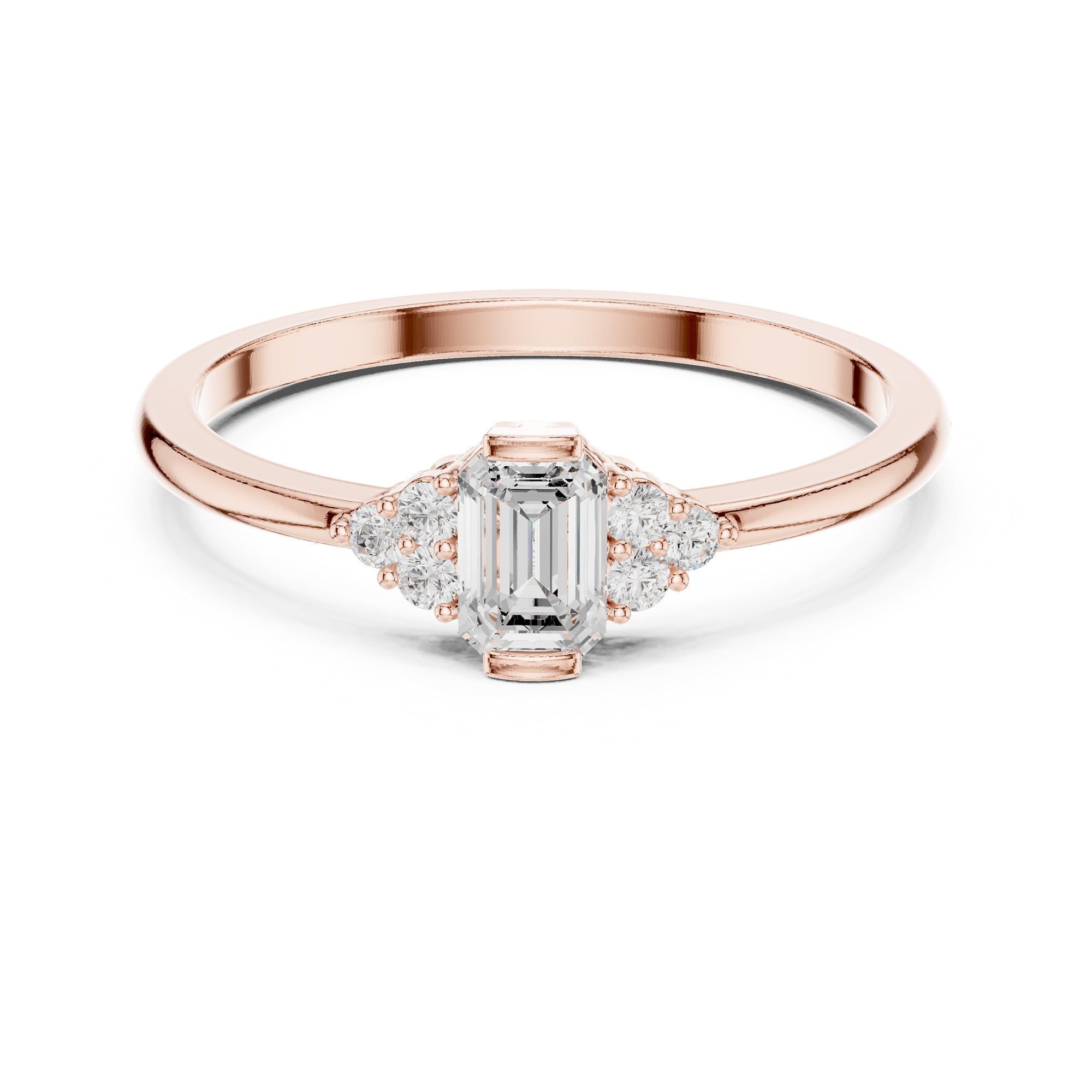 Evanca Emerald Grace Ring