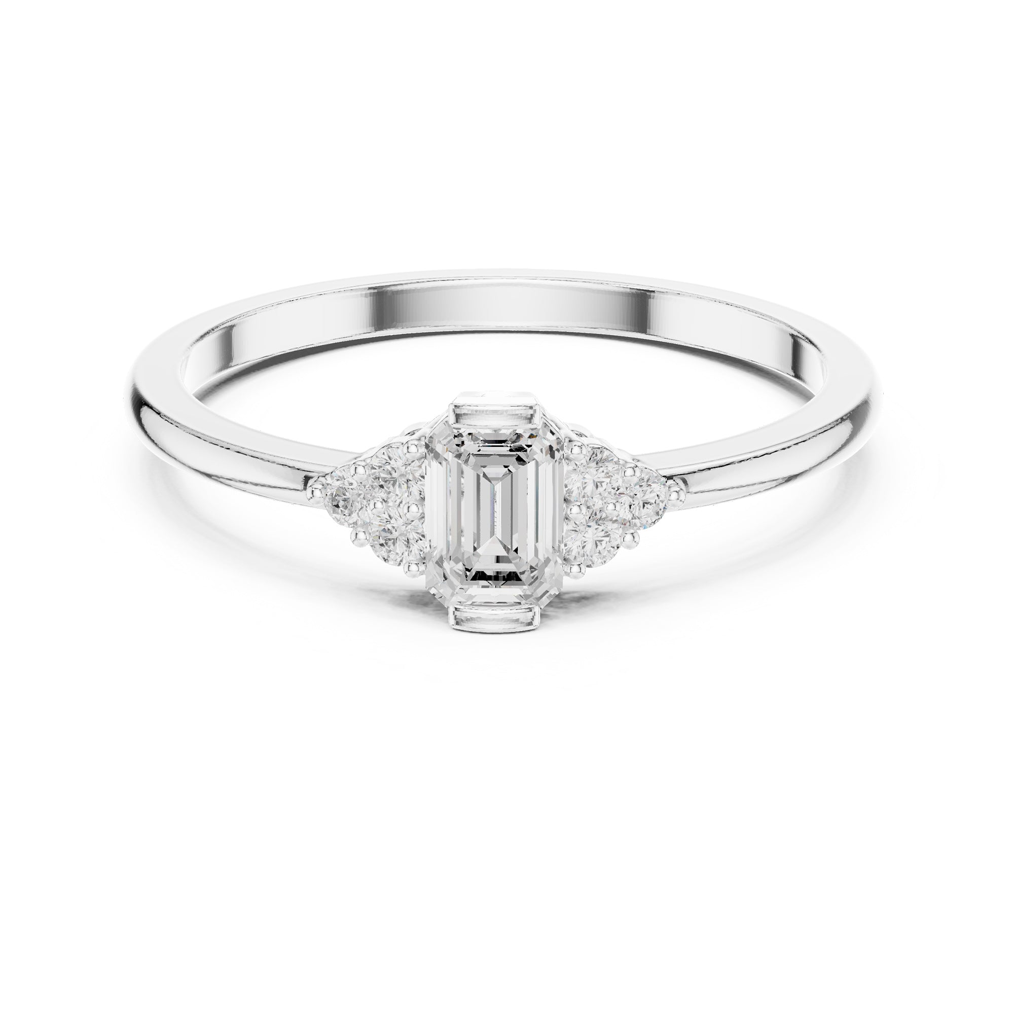 Evanca Emerald Grace Ring