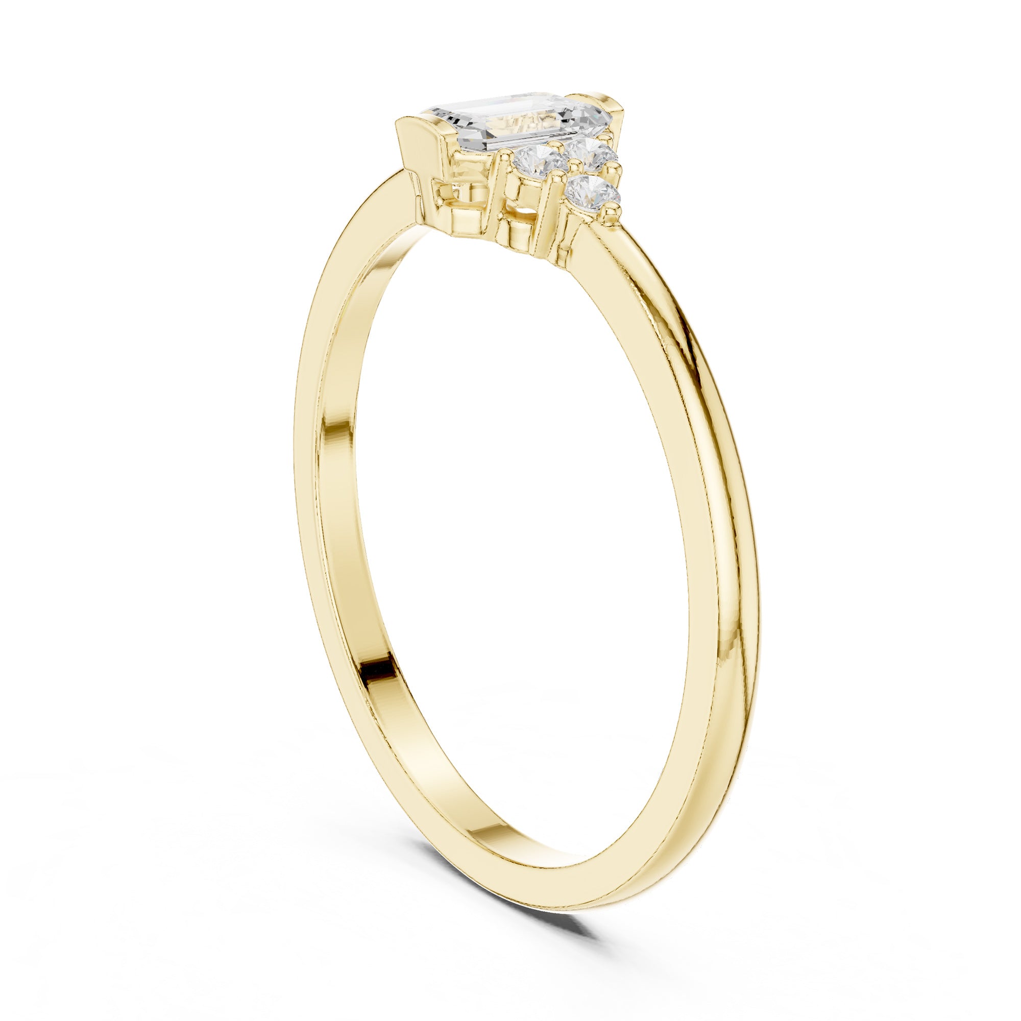 Evanca Emerald Grace Ring