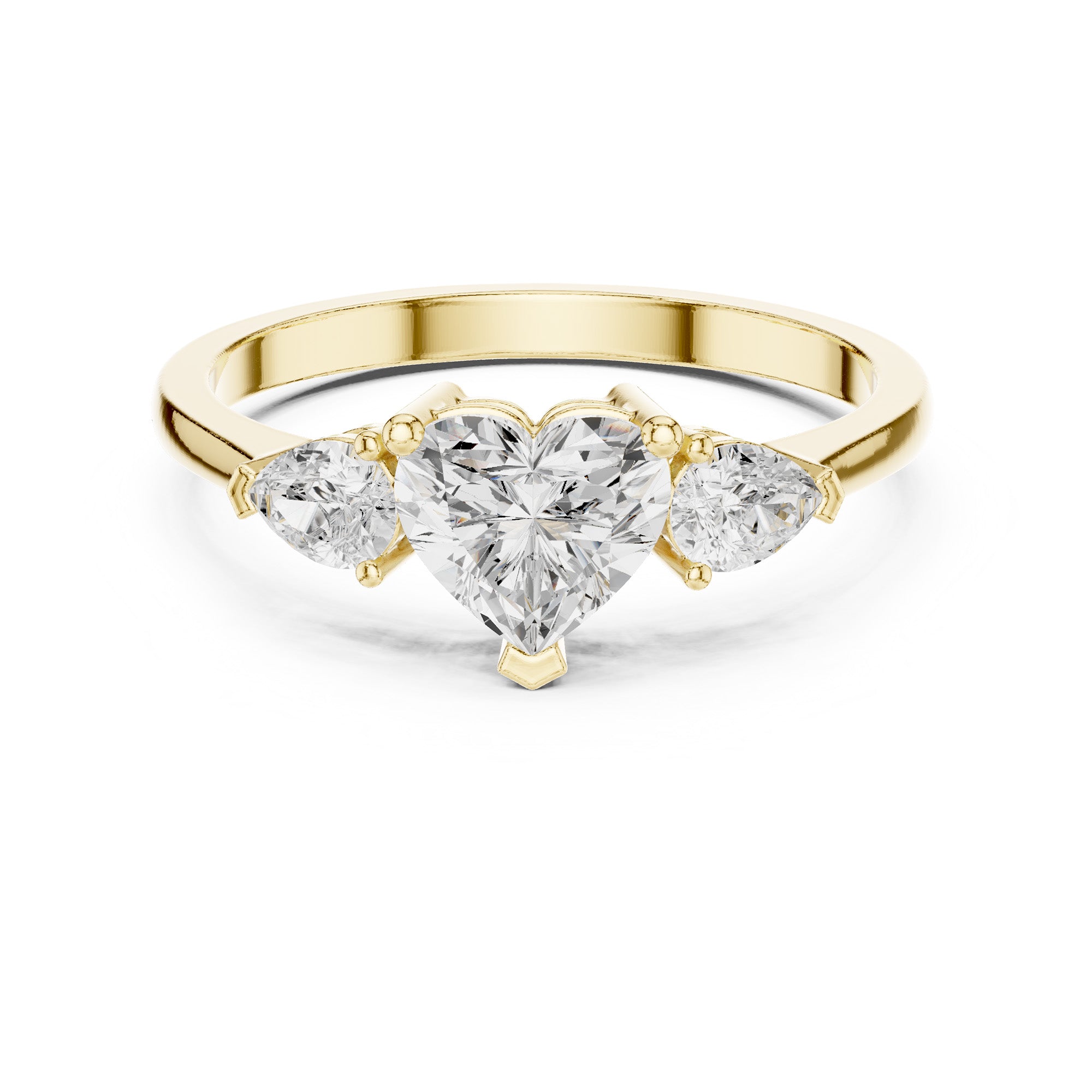 Divina Heart Romance Ring