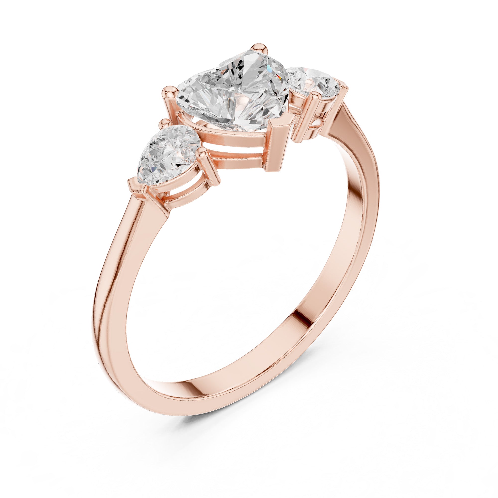 Divina Heart Romance Ring