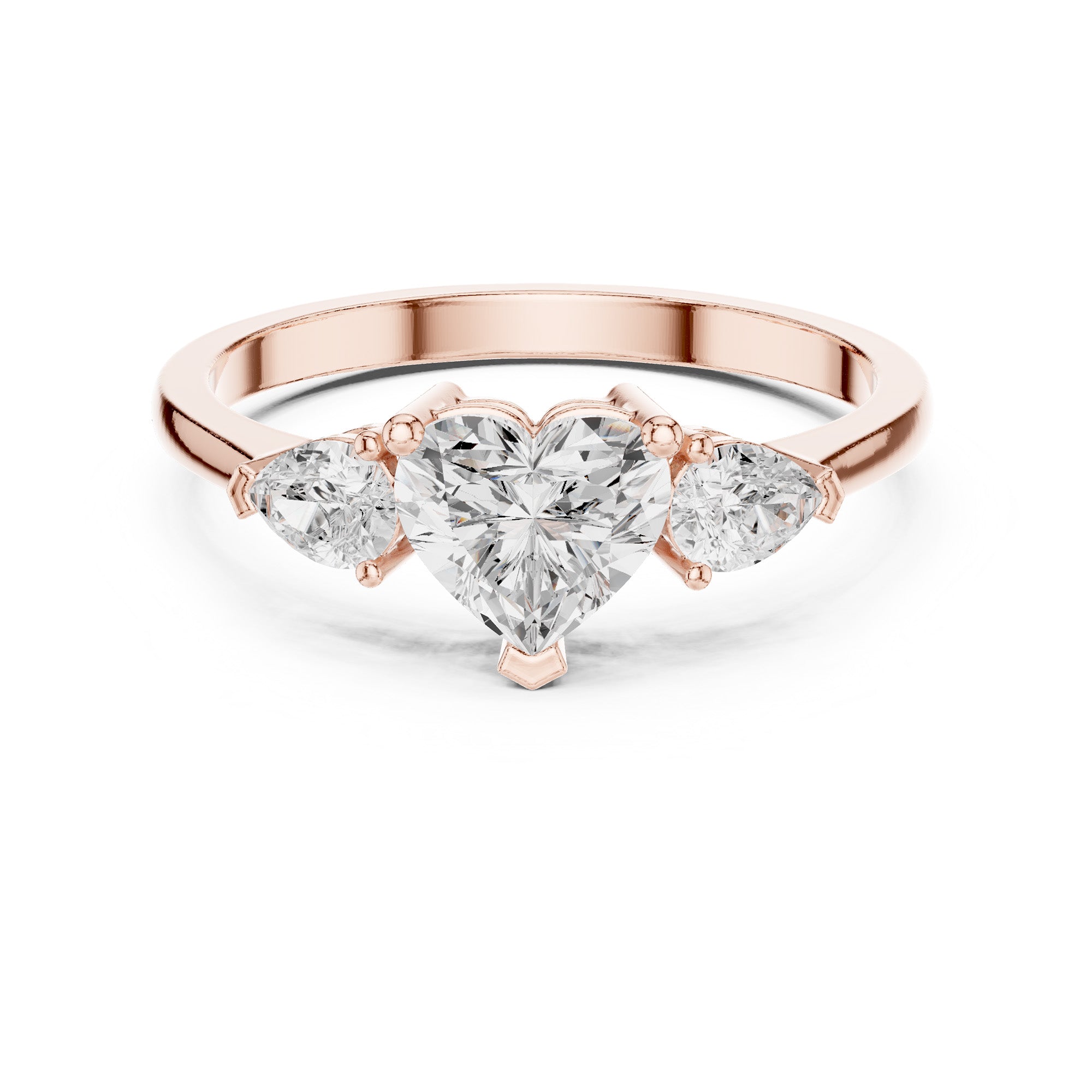 Divina Heart Romance Ring