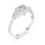 Divina Heart Romance Ring