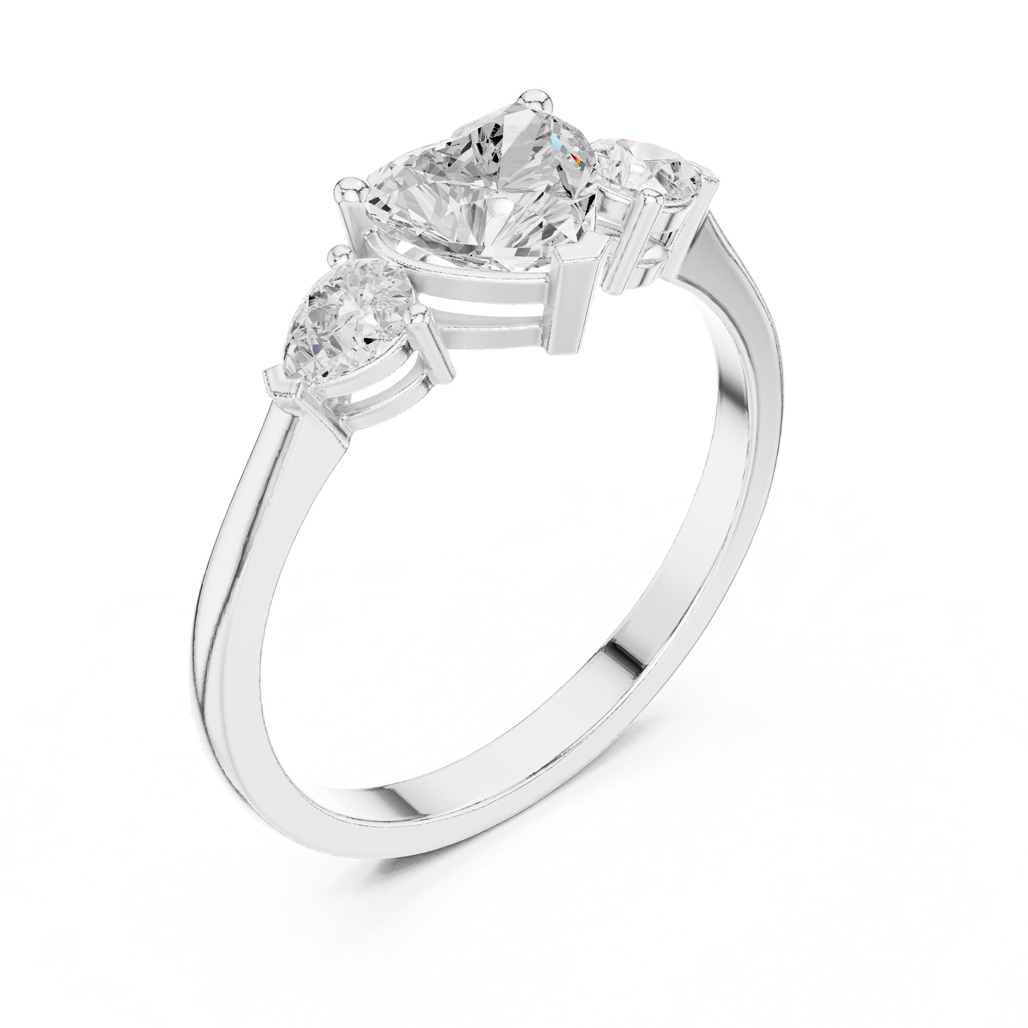 Divina Heart Romance Ring