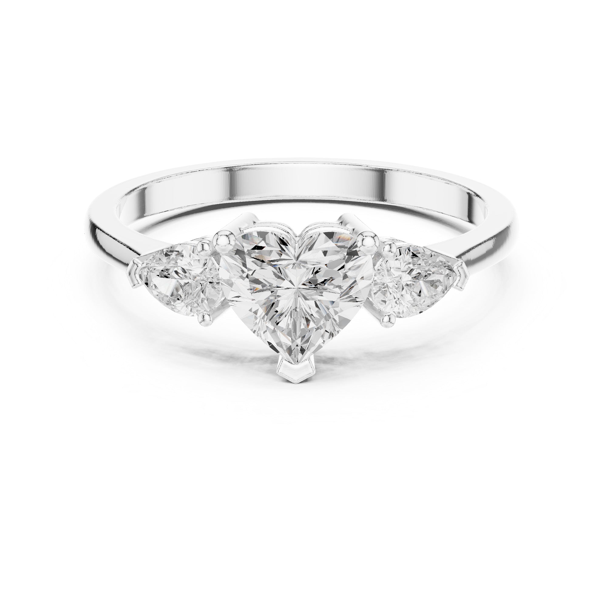 Divina Heart Romance Ring