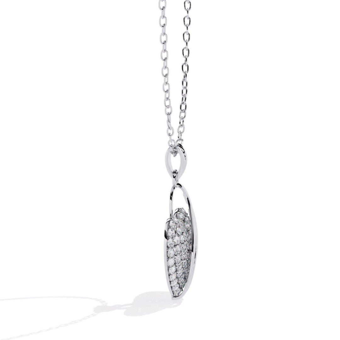 Sofia Flame Heart Pendant